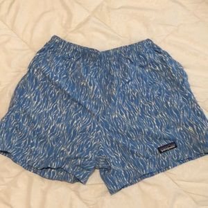 Patagonia blue water baggies shorts